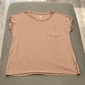 Casual Brown Women's Top